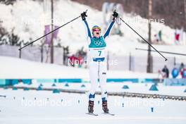 10.02.2018, Pyeongchang, Korea (KOR): Krista Parmakoski (FIN) - XXIII. Olympic Winter Games Pyeongchang 2018, cross-country, skiathlon women, Pyeongchang (KOR). www.nordicfocus.com. © Modica/NordicFocus. Every downloaded picture is fee-liable.