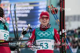 10.02.2018, Pyeongchang, Korea (KOR): Cendrine Browne (CAN) - XXIII. Olympic Winter Games Pyeong Chang 2018, cross-country, skiathlon women, Pyeong Chang (KOR). www.nordicfocus.com. © Modica/NordicFocus. Every downloaded picture is fee-liable.