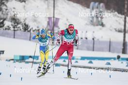 10.02.2018, Pyeongchang, Korea (KOR): Dahria Beatty (CAN) - XXIII. Olympic Winter Games Pyeong Chang 2018, cross-country, skiathlon women, Pyeong Chang (KOR). www.nordicfocus.com. © Modica/NordicFocus. Every downloaded picture is fee-liable.