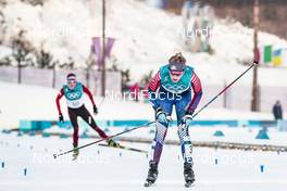 10.02.2018, Pyeongchang, Korea (KOR): Jessica Diggins (USA) - XXIII. Olympic Winter Games Pyeongchang 2018, cross-country, skiathlon women, Pyeongchang (KOR). www.nordicfocus.com. © Modica/NordicFocus. Every downloaded picture is fee-liable.