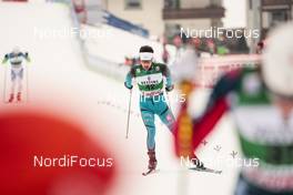 14.01.2018, Val di Fiemme, Italy (ITA): Jason Lamy Chappuis (FRA) - FIS world cup nordic combined, individual gundersen HS134/10km, Val di Fiemme (ITA). www.nordicfocus.com. © Modica/NordicFocus. Every downloaded picture is fee-liable.