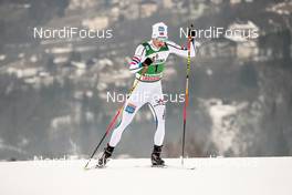 14.01.2018, Val di Fiemme, Italy (ITA): Jarl Magnus Riiber (NOR) - FIS world cup nordic combined, individual gundersen HS134/10km, Val di Fiemme (ITA). www.nordicfocus.com. © Modica/NordicFocus. Every downloaded picture is fee-liable.
