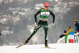 14.01.2018, Val di Fiemme, Italy (ITA): Johannes Rydzek (GER) - FIS world cup nordic combined, individual gundersen HS134/10km, Val di Fiemme (ITA). www.nordicfocus.com. © Modica/NordicFocus. Every downloaded picture is fee-liable.