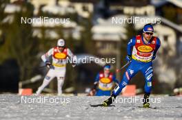 26.01.2018, Seefeld, Austria (AUT): Alessandro Pittin (ITA) - FIS world cup nordic combined, individual gundersen HS109/5km, Seefeld (AUT). www.nordicfocus.com. © Thibaut/NordicFocus. Every downloaded picture is fee-liable.