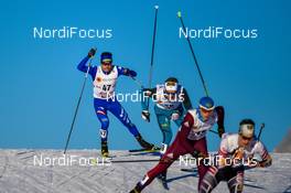 27.01.2018, Seefeld, Austria (AUT): Lukas Runggaldier (ITA) - FIS world cup nordic combined, individual gundersen HS109/10km, Seefeld (AUT). www.nordicfocus.com. © Thibaut/NordicFocus. Every downloaded picture is fee-liable.