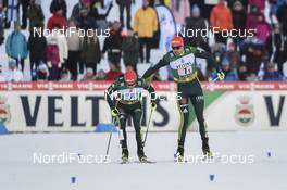 03.03.2018, Lahti, Finland (FIN): Fabian Riessle (GER) - FIS world cup nordic combined, team sprint HS130/2x7.5km, Lahti (FIN). www.nordicfocus.com. © Thibaut/NordicFocus. Every downloaded picture is fee-liable.