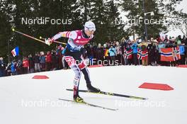 10.03.2018, Oslo, Norway (NOR): Lukas Greiderer (AUT) - FIS world cup nordic combined, individual gundersen HS134/10km, Oslo (NOR). www.nordicfocus.com. © Thibaut/NordicFocus. Every downloaded picture is fee-liable.
