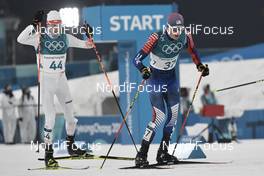 14.02.2018, Pyeongchang, Korea (KOR): Ben Loomis (USA) - XXIII. Olympic Winter Games Pyeongchang 2018, nordic combined, individual gundersen HS109/10km, Pyeongchang (KOR). www.nordicfocus.com. © Thibaut/NordicFocus. Every downloaded picture is fee-liable.