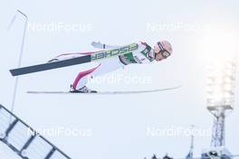 04.03.2018, Lahti, Finland (FIN): Stefan Kraft (AUT) - FIS world cup ski jumping, individual HS130, Lahti (FIN). www.nordicfocus.com. © Modica/NordicFocus. Every downloaded picture is fee-liable.