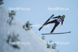 03.03.2018, Lahti, Finland (FIN): Casey Larson (USA) - FIS world cup ski jumping, team HS130, Lahti (FIN). www.nordicfocus.com. © Modica/NordicFocus. Every downloaded picture is fee-liable.
