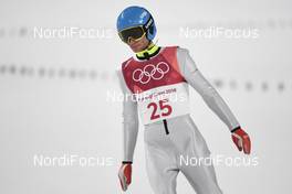 10.02.2018, Pyeongchang, Korea (KOR): Denis Kornilov (RUS) - XXIII. Olympic Winter Games Pyeongchang 2018, ski jumping, individual HS109, Pyeongchang (KOR). www.nordicfocus.com. © Thibaut/NordicFocus. Every downloaded picture is fee-liable.