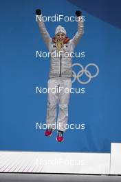 13.02.2018, Pyeongchang, Korea (KOR): Katharina Althaus (GER) - XXIII. Olympic Winter Games Pyeongchang 2018, ski jumping ladies, medals,  Pyeongchang (KOR). www.nordicfocus.com. © Manzoni/NordicFocus. Every downloaded picture is fee-liable.