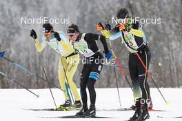 04.02.2018, Oberammergau, Germany (GER): Tore Bjoerseth Berdal (NOR), Loic Guigonnet (FRA), (l-r)  - FIS World Loppet Cup Koenig Ludwig Lauf, Oberammergau (GER). www.nordicfocus.com. © Rauschendorfer/NordicFocus. Every downloaded picture is fee-liable.