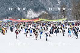 04.02.2018, Oberammergau, Germany (GER): start of the race - FIS World Loppet Cup Koenig Ludwig Lauf, Oberammergau (GER). www.nordicfocus.com. © Rauschendorfer/NordicFocus. Every downloaded picture is fee-liable.