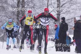04.03.2018, Mora, Sweden (SWE): Tord Asle Gjerdalen (NOR), Anders Aukland (NOR), (l-r) - Visma Ski Classics, 94th Vasaloppet, Mora (SWE). www.nordicfocus.com. © Manzoni/NordicFocus. Every downloaded picture is fee-liable.
