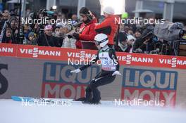 01.01.2020, Garmisch, Germany (GER): Simon Ammann (SUI) - FIS world cup ski jumping, four hills tournament, individual HS142, Garmisch (GER). www.nordicfocus.com. © Tumashov/NordicFocus. Every downloaded picture is fee-liable.