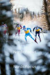03.12.2021, Lillehammer, Norway (NOR): Maciej Starega (POL), Sergey Ustiugov (RUS), Federico Pellegrino (ITA), Ben Ogden (USA), (l-r)  - FIS world cup cross-country, individual sprint, Lillehammer (NOR). www.nordicfocus.com. © Modica/NordicFocus. Every downloaded picture is fee-liable.