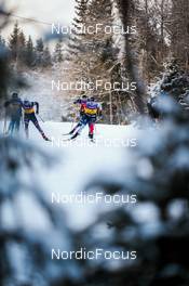 03.12.2021, Lillehammer, Norway (NOR): Caterina Ganz (ITA), Julia Kern (USA), Katerina Janatova (CZE), Jessie Diggins (USA), Tiril Udnes Weng (NOR), (l-r)  - FIS world cup cross-country, individual sprint, Lillehammer (NOR). www.nordicfocus.com. © Modica/NordicFocus. Every downloaded picture is fee-liable.