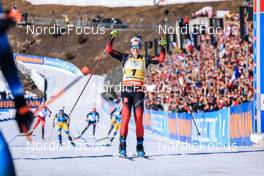 20.03.2022, Oslo, Norway (NOR): Marte Olsbu Roeiseland (NOR) - IBU World Cup Biathlon, mass women, Oslo (NOR). www.nordicfocus.com. © Manzoni/NordicFocus. Every downloaded picture is fee-liable.