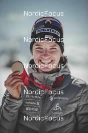 25.03.2022, Zweisimmen-Sparenmoos, Switzerland (SUI): Nadine Faehndrich (SUI) - Swiss Championships cross-country, skiathlon, Zweisimmen-Sparenmoos (SUI). www.nordicfocus.com. © Modica/NordicFocus. Every downloaded picture is fee-liable.