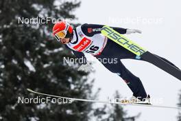 16.01.2022, Klingenthal, Germany (GER): Eric Frenzel (GER) - FIS world cup nordic combined men, individual gundersen HS140/10km, Klingenthal (GER). www.nordicfocus.com. © Volk/NordicFocus. Every downloaded picture is fee-liable.