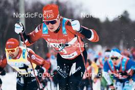26.03.2022, Valadalen, Sweden (SWE): Kasper Stadaas (NOR) - Visma Ski Classics Arefjaellsloppet, Valadalen (SWE). www.nordicfocus.com. © Osth/NordicFocus. Every downloaded picture is fee-liable.
