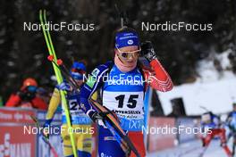 21.01.2023, Antholz, Italy (ITA): Anais Chevalier-Bouchet (FRA) - IBU World Cup Biathlon, pursuit women, Antholz (ITA). www.nordicfocus.com. © Manzoni/NordicFocus. Every downloaded picture is fee-liable.