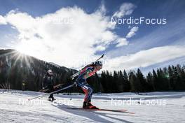 22.01.2023, Antholz, Italy (ITA): Anais Chevalier-Bouchet (FRA) - IBU World Cup Biathlon, relay women, Antholz (ITA). www.nordicfocus.com. © Manzoni/NordicFocus. Every downloaded picture is fee-liable.
