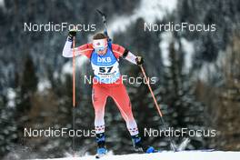 19.01.2023, Antholz, Italy (ITA): Nadia Moser (CAN) - IBU World Cup Biathlon, sprint women, Antholz (ITA). www.nordicfocus.com. © Manzoni/NordicFocus. Every downloaded picture is fee-liable.