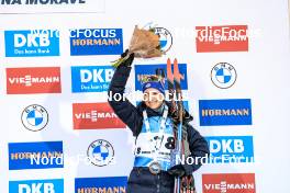 03.03.2023, Nove Mesto, Czech Republic (CZE): Anais Chevalier-Bouchet (FRA) - IBU World Cup Biathlon, sprint women, Nove Mesto (CZE). www.nordicfocus.com. © Manzoni/NordicFocus. Every downloaded picture is fee-liable.