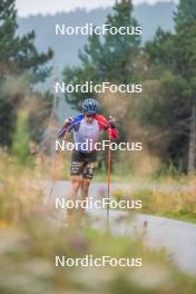 26.08.2023, Font-Romeu, France (FRA): Quentin Fillon-Maillet (FRA) - Biathlon training, Font-Romeu (FRA). www.nordicfocus.com. © Authamayou/NordicFocus. Every downloaded picture is fee-liable.