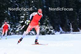07.11.2023, Davos, Switzerland (SUI): Amy Baserga (SUI) - Biathlon preseason training, Davos (SUI). www.nordicfocus.com. © Manzoni/NordicFocus. Every downloaded picture is fee-liable.