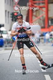 13.08.2023, Wiesbaden, Germany (GER): Roman Rees (GER) - City Biathlon - Wiesbaden (GER). www.nordicfocus.com. © Manzoni/NordicFocus. Every downloaded picture is fee-liable.