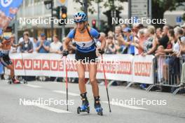 13.08.2023, Wiesbaden, Germany (GER): Lisa Vittozzi (ITA) - City Biathlon - Wiesbaden (GER). www.nordicfocus.com. © Manzoni/NordicFocus. Every downloaded picture is fee-liable.