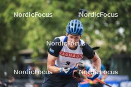 13.08.2023, Wiesbaden, Germany (GER): Martin Ponsiluoma (SWE) - City Biathlon - Wiesbaden (GER). www.nordicfocus.com. © Manzoni/NordicFocus. Every downloaded picture is fee-liable.