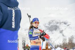 01.04.2023, Bessans, France (FRA): Anais Chevalier-Bouchet (FRA) - French Championships biathlon, mass, Bessans (FRA). www.nordicfocus.com. © Authamayou/NordicFocus. Every downloaded picture is fee-liable.
