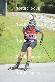 08.09.2023, Ruhpolding, Germany (GER): Tim Nechwatal (GER) - German Championships biathlon, individual men, Ruhpolding (GER). www.nordicfocus.com. © Reichert/NordicFocus. Every downloaded picture is fee-liable.