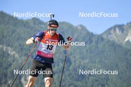 08.09.2023, Ruhpolding, Germany (GER): Lenard Kersting (GER) - German Championships biathlon, individual men, Ruhpolding (GER). www.nordicfocus.com. © Reichert/NordicFocus. Every downloaded picture is fee-liable.
