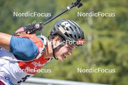 08.09.2023, Ruhpolding, Germany (GER): Horn Philipp (GER) - German Championships biathlon, individual men, Ruhpolding (GER). www.nordicfocus.com. © Reichert/NordicFocus. Every downloaded picture is fee-liable.