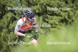 08.09.2023, Ruhpolding, Germany (GER): Gion Stalder (SUI) - German Championships biathlon, individual men, Ruhpolding (GER). www.nordicfocus.com. © Reichert/NordicFocus. Every downloaded picture is fee-liable.