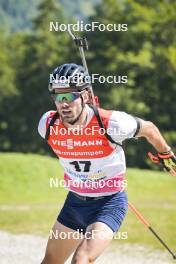 08.09.2023, Ruhpolding, Germany (GER): Matthias Dorfer (GER) - German Championships biathlon, individual men, Ruhpolding (GER). www.nordicfocus.com. © Reichert/NordicFocus. Every downloaded picture is fee-liable.