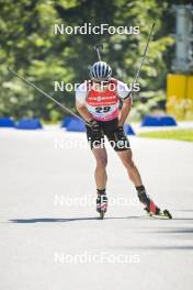 08.09.2023, Ruhpolding, Germany (GER): Justus Strelow (GER) - German Championships biathlon, individual men, Ruhpolding (GER). www.nordicfocus.com. © Reichert/NordicFocus. Every downloaded picture is fee-liable.