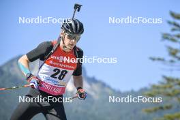 08.09.2023, Ruhpolding, Germany (GER): Ferdinand Roethele (GER) - German Championships biathlon, individual men, Ruhpolding (GER). www.nordicfocus.com. © Reichert/NordicFocus. Every downloaded picture is fee-liable.