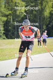 08.09.2023, Ruhpolding, Germany (GER): Franz Schaser (GER) - German Championships biathlon, individual men, Ruhpolding (GER). www.nordicfocus.com. © Reichert/NordicFocus. Every downloaded picture is fee-liable.