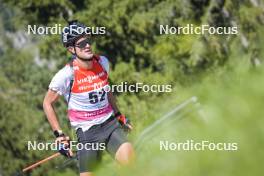08.09.2023, Ruhpolding, Germany (GER): Dominic Schmuck (GER) - German Championships biathlon, individual men, Ruhpolding (GER). www.nordicfocus.com. © Reichert/NordicFocus. Every downloaded picture is fee-liable.