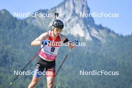 08.09.2023, Ruhpolding, Germany (GER): Arnaud du Pasquier (SUI) - German Championships biathlon, individual men, Ruhpolding (GER). www.nordicfocus.com. © Reichert/NordicFocus. Every downloaded picture is fee-liable.
