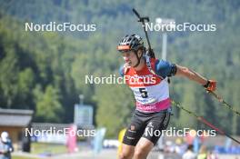 08.09.2023, Ruhpolding, Germany (GER): Horn Philipp (GER) - German Championships biathlon, individual men, Ruhpolding (GER). www.nordicfocus.com. © Reichert/NordicFocus. Every downloaded picture is fee-liable.