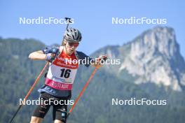08.09.2023, Ruhpolding, Germany (GER): Elias Seidl (GER) - German Championships biathlon, individual men, Ruhpolding (GER). www.nordicfocus.com. © Reichert/NordicFocus. Every downloaded picture is fee-liable.