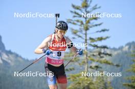 08.09.2023, Ruhpolding, Germany (GER): Arnaud Pasquir (SUI) - German Championships biathlon, individual men, Ruhpolding (GER). www.nordicfocus.com. © Reichert/NordicFocus. Every downloaded picture is fee-liable.