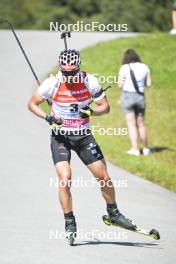 08.09.2023, Ruhpolding, Germany (GER): Philipp Nawrath (GER) - German Championships biathlon, individual men, Ruhpolding (GER). www.nordicfocus.com. © Reichert/NordicFocus. Every downloaded picture is fee-liable.